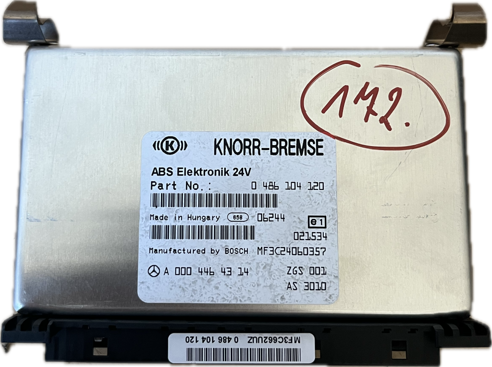 MERCEDES ATEGO JEDNOTKA ABS 0 486 104 120, A 000 446 43 14