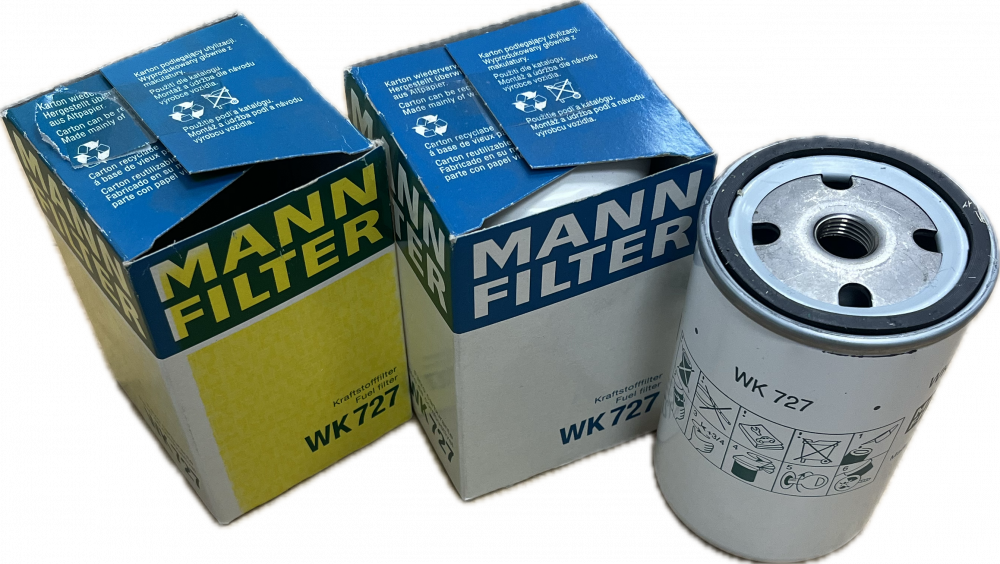 MANN FILTER RENAULT PALIVOVÝ FILTR WK 727