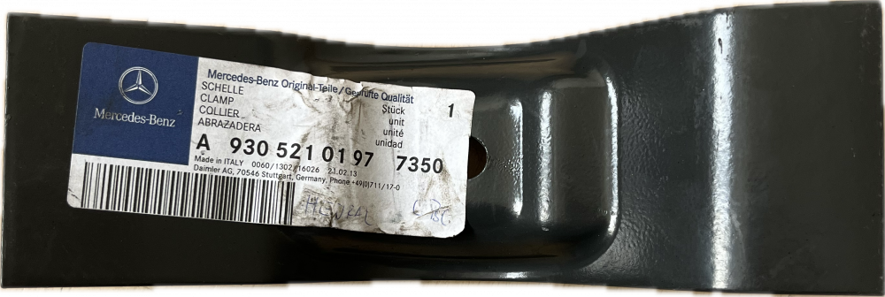 MERCEDES ACTROS DRŽÁK BLATNÍKU, UCHYCENÍ BLATNÍKU LEVÁ A 930 521 01 97, A 930 521 01 97 7350, 9305210197, 93052101977350, A930 521 01 97 7350, 