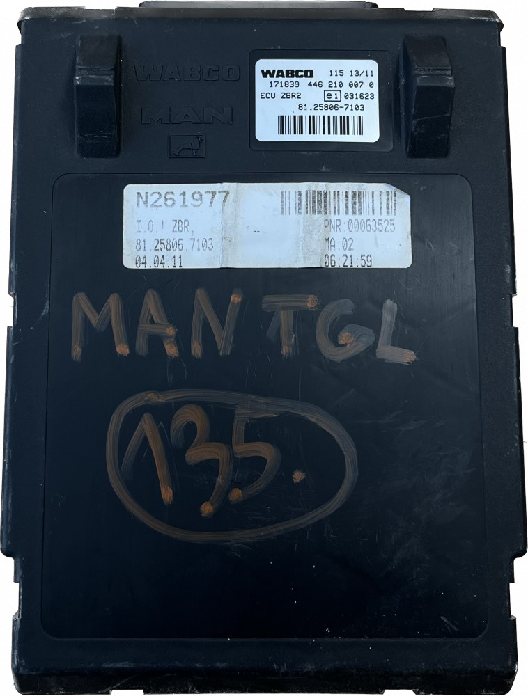 MAN TGL JEDNOTKA ZBR 81.25806-7103, 81.25806-7105, 446 210 007 0