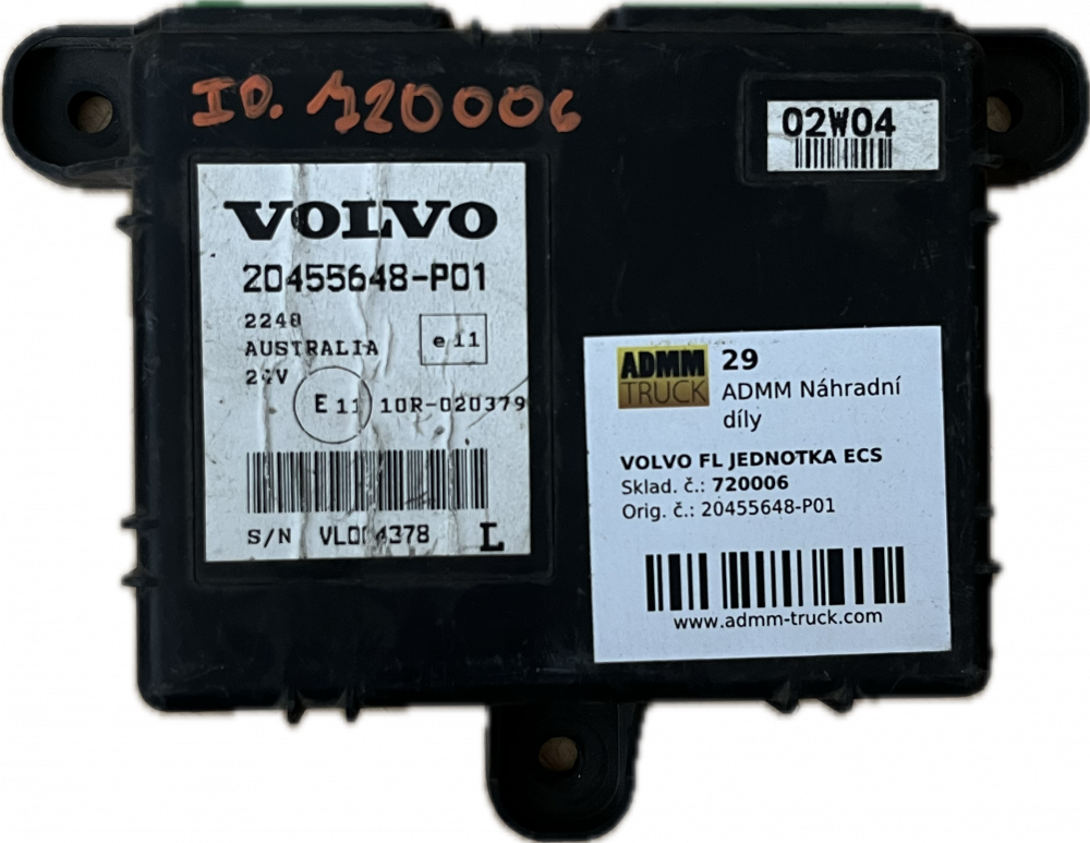 VOLVO FL JEDNOTKA ECS 20455648-P01